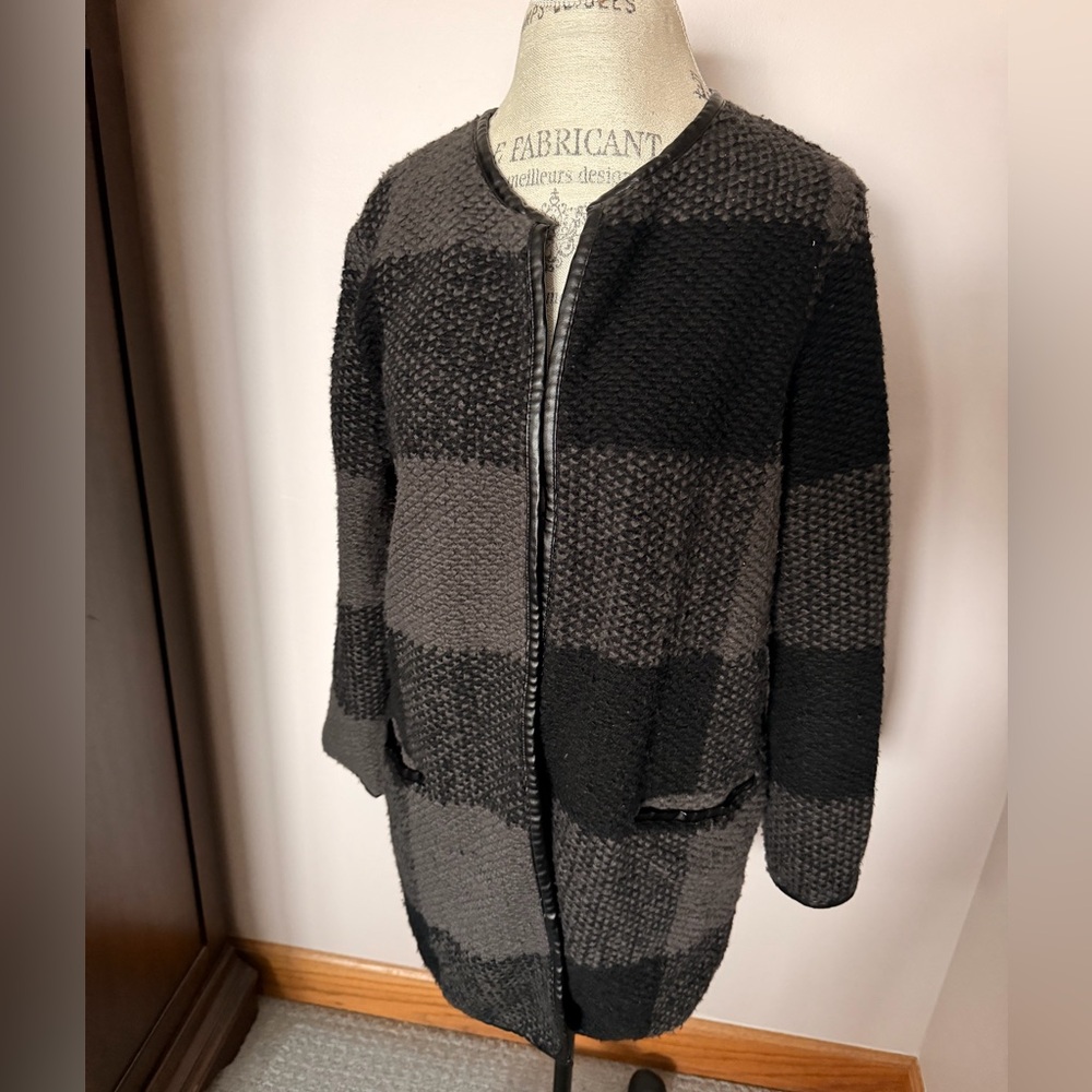Plaid cardigan - Picture 2 of 4